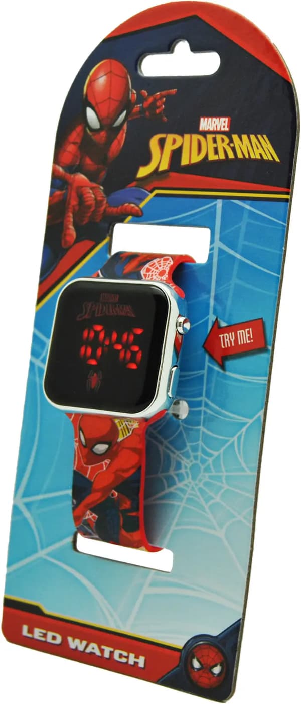 Marvel Hämähäkkimies led-kello
