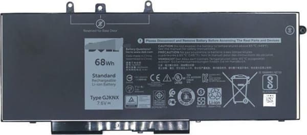 Dell-batteri, 68WHR, 4 celler, litiumion, 3YRW