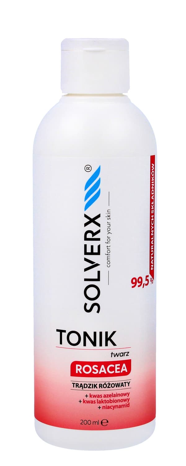 Solverx Rosacea Ansigts Tonic til hud med Rosacea 200 ml