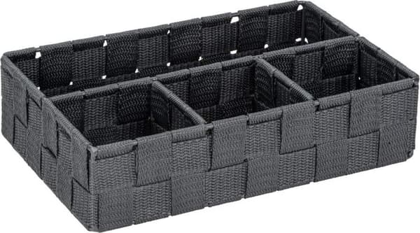 Wenko Organizer Adria Small 26 x 6,5 x 17 cm polypropen grå