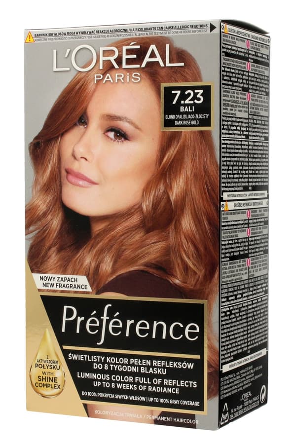 L'Oreal Paris Recital Preference Hårfarve 7.23 Rich Rose