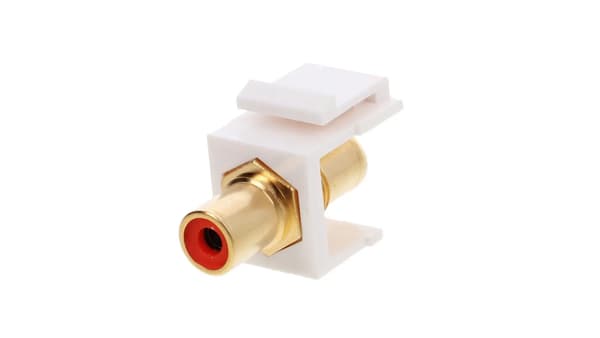 Goobay Cinch/RCA-stik 79669 rød (79669)