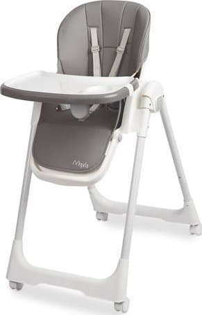 Caretero MATSTOL MEGALO MÖRKGRÅ