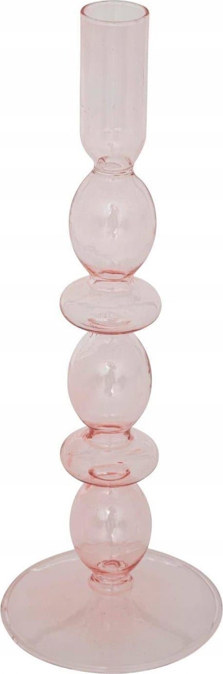 Atmosphera ljusstake för långt ljus, glas, 25,7 cm