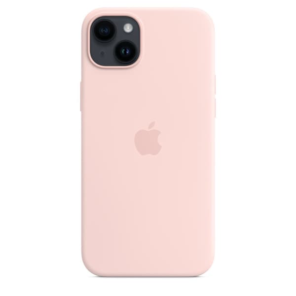 Apple MPT73ZM/A iPhone 14 Plus 6.7\" MagSafe ruusu/liiturouhe silikonikuori