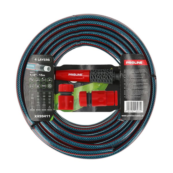 1/2\" 15 m proline slange med koblinger