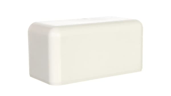 Päätykansi EKE 140x60mm valkoinen 8561