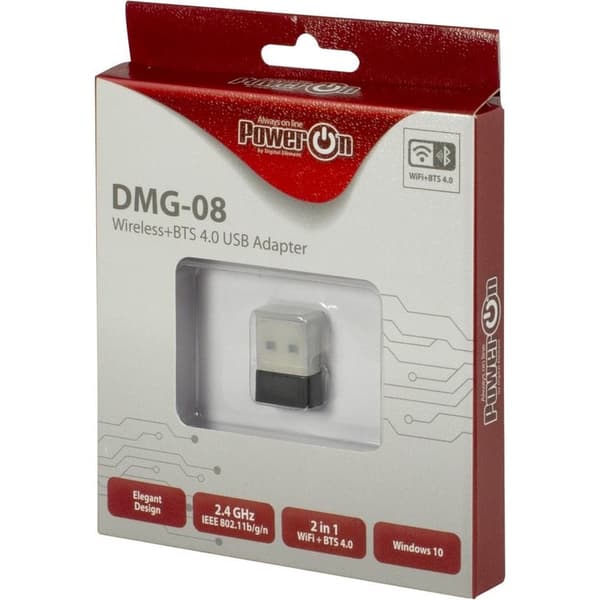Inter-Tech DMG-08 150Mbps WiFi+BT-adapter