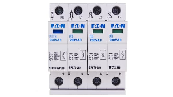 Bake stop C Tyyppi 2 3P+NPE 20kA SPCT2-280-3+NPE 167620