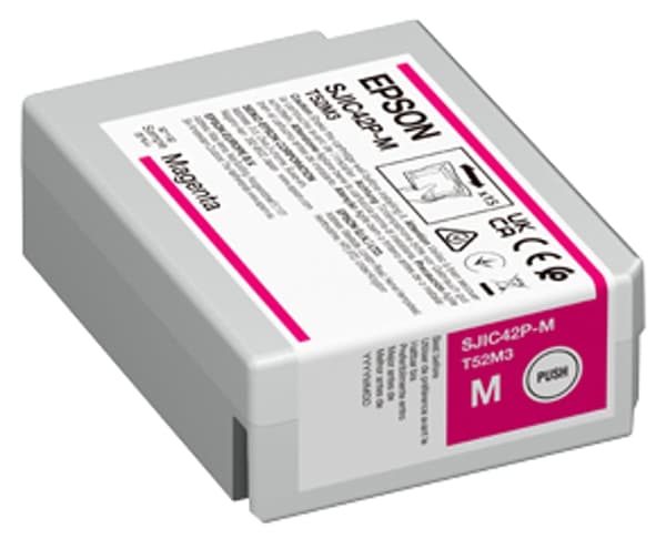 Epson SJIC42P-M - magenta - original - blækpatron