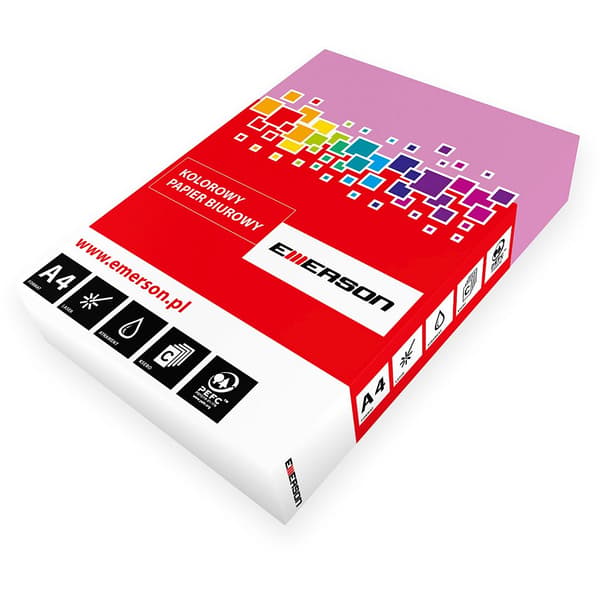 Färgat papper A4 lila 80g [mm:] 210x297 Emerson (xem408028)