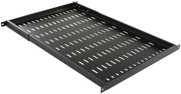 Lanview D=670mm FAST HYLLA JUSTERBAR SIDARM SVART