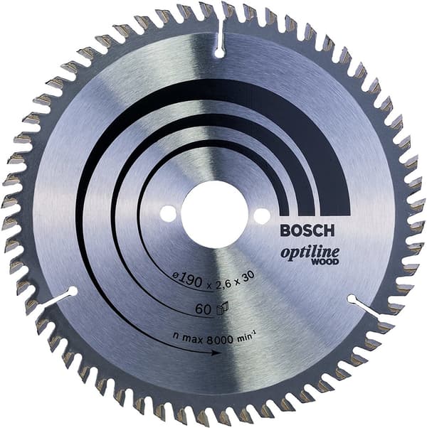 Bosch rundsavklinge OP WO H 190x30-60