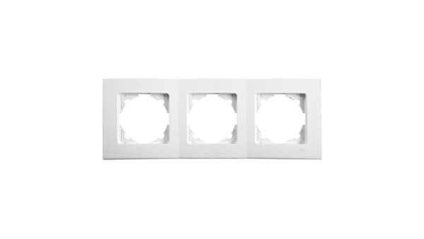 Panasonic LINNERA S Ramme 3-fold hvid højglans 91480003