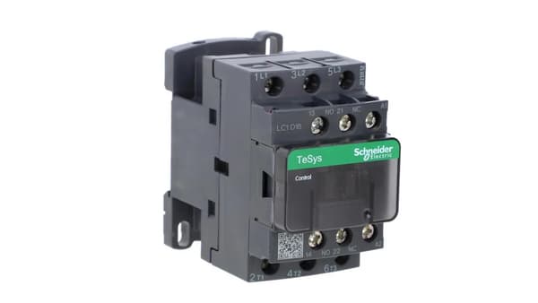 TeSys Deca effektkontaktor 18A 3P 400V AC 1Z 1R LC1D18V7