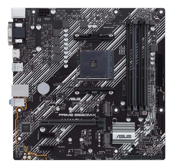 ASUS Bundkort PRIME B550M-K - micro ATX - Socket AM4 - AMD B550