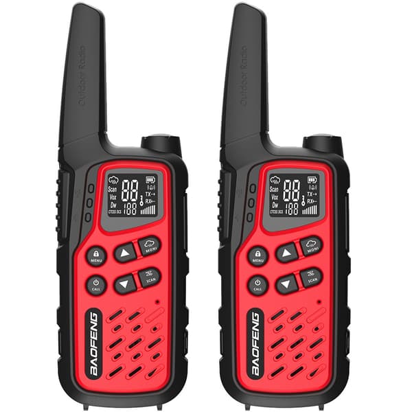 Baofeng BF-T25E radiopuhelin punainen