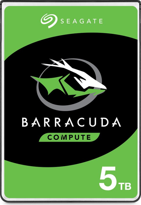 Seagate BarraCuda 5TB 2.5\" SATA III-drev (ST5000LM000)