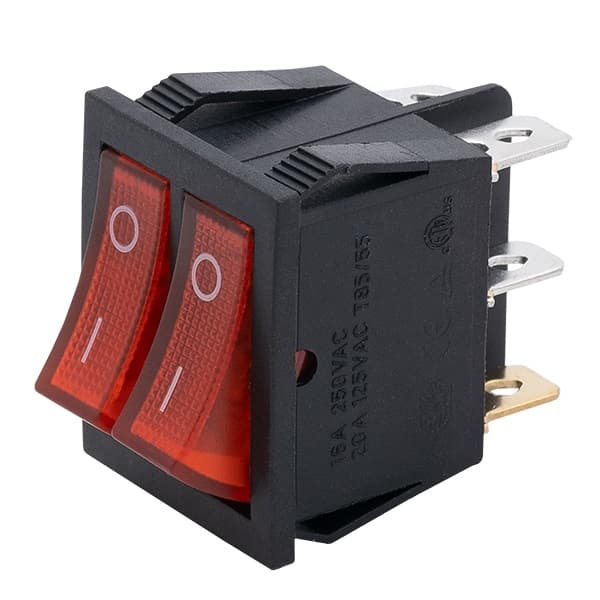 Dobbelt display bipolar stik