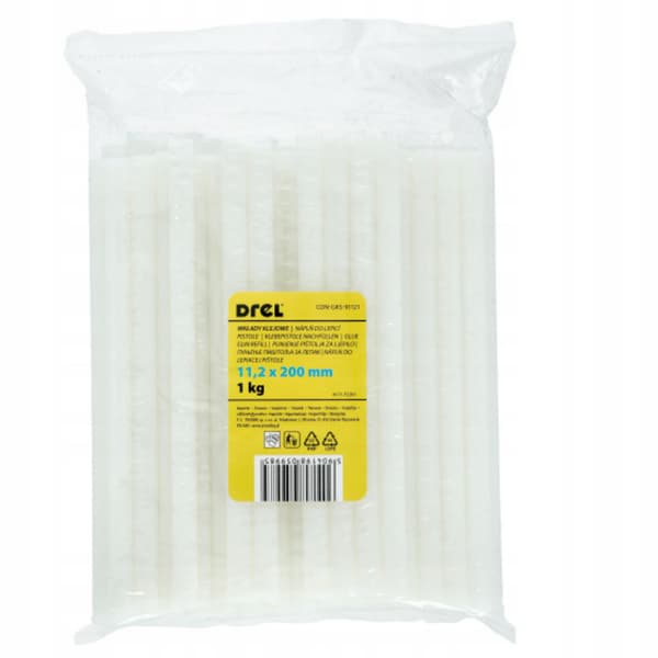 LIIMAPATRUUNA 11,2x200mm/1kg LÄPINÄKYVÄ