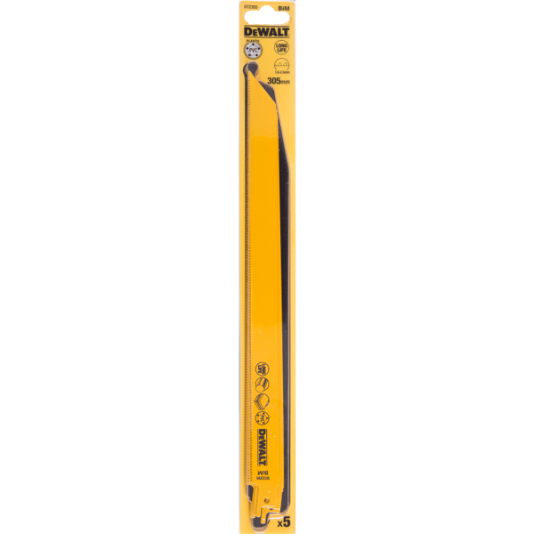 Dewalt Bajonetsavklinger BIM 305mm (1,8-2,5mm 5stk) DT2355