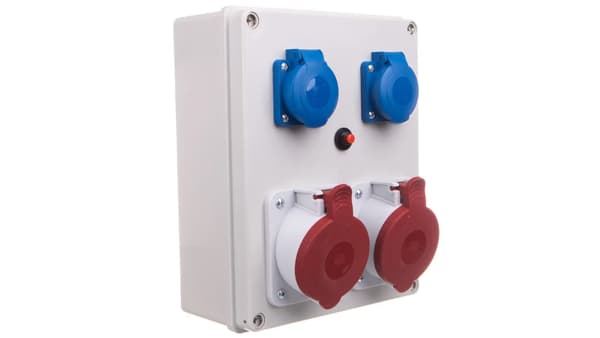 Tavle R-BOX 240 2x32A/5P 2x250V IP44 B.1099