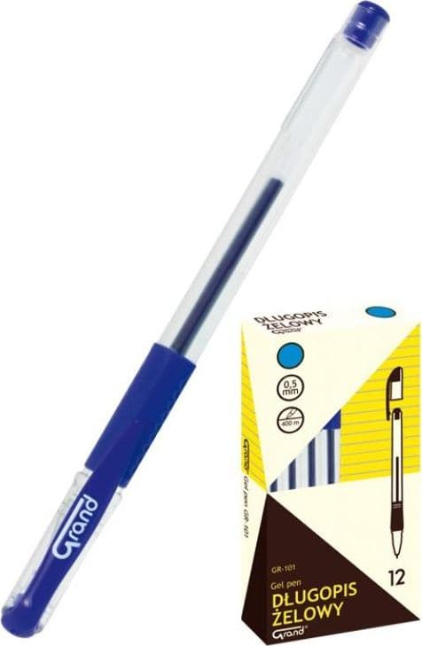 Lång gel GR-101 blå (12st) GRAND