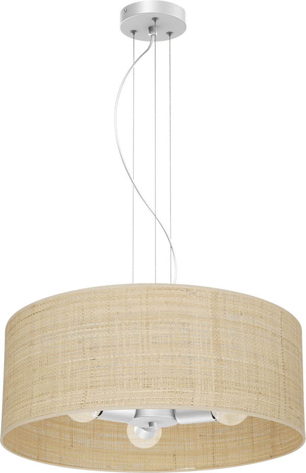 Taklampa MARSHALL VIT/ROTTING 3xE27