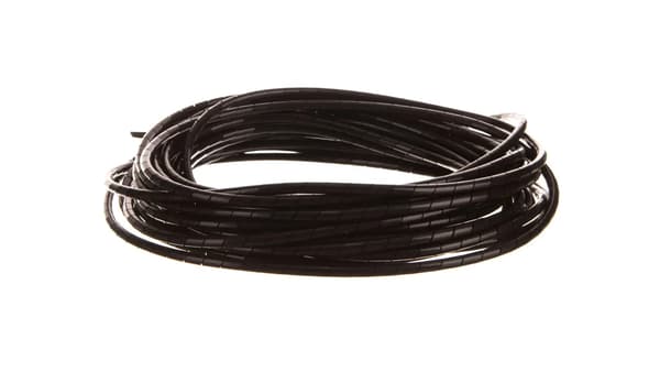 Spiralslang 5/3,7mm svart SP4BK /10m/