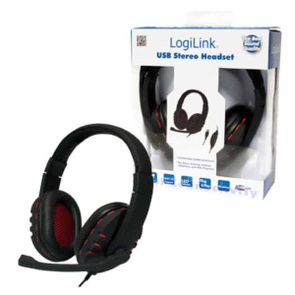 LogiLink On Ear Headset HS0033