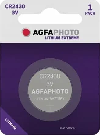 Agfa Batteri CR2430 1 stk