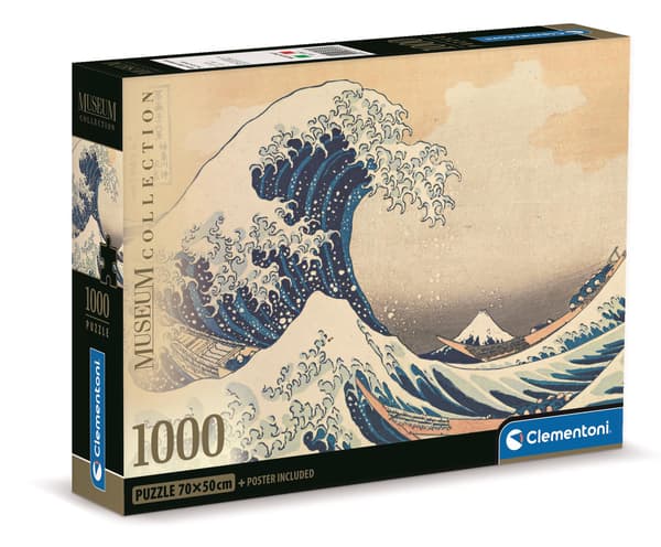 Palapeli 1000 Kompakti Museo Hokusai: La Grande Onda