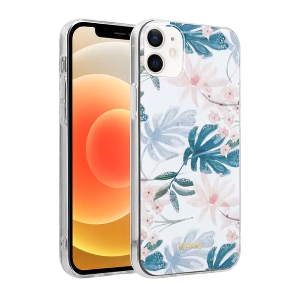Crong Crong Flower Cover til iPhone 12 Mini (Mønster 01)