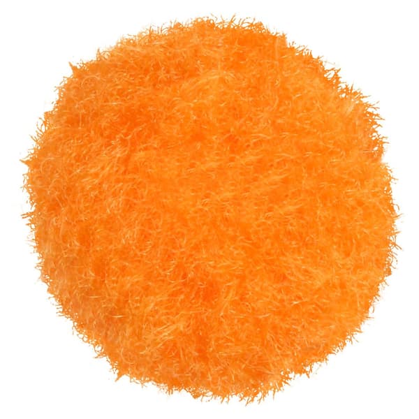 Polyesteripompomit 18mm oranssi 15kpl