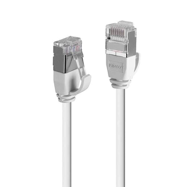 LINDY Patchkabel Cat.6A F/UTP Ultra Slim 3m grå