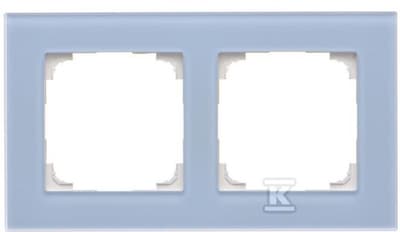 Simon 55 Ram 2x Nature Glas frostljus TRN2/180