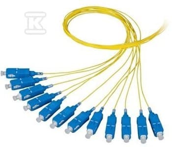 Pigtail SM SC/PC dækning 0.9mm 2m ISP 01S1-AA00-0020-ISP