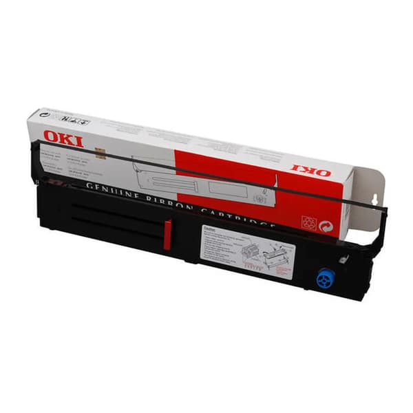 OKI - 1 - svart - färgband