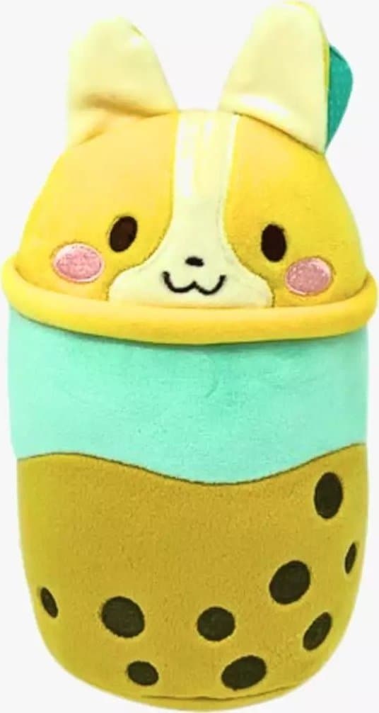 Bubble Tea Maskot Bablusie 21 cm Litchi Corgi