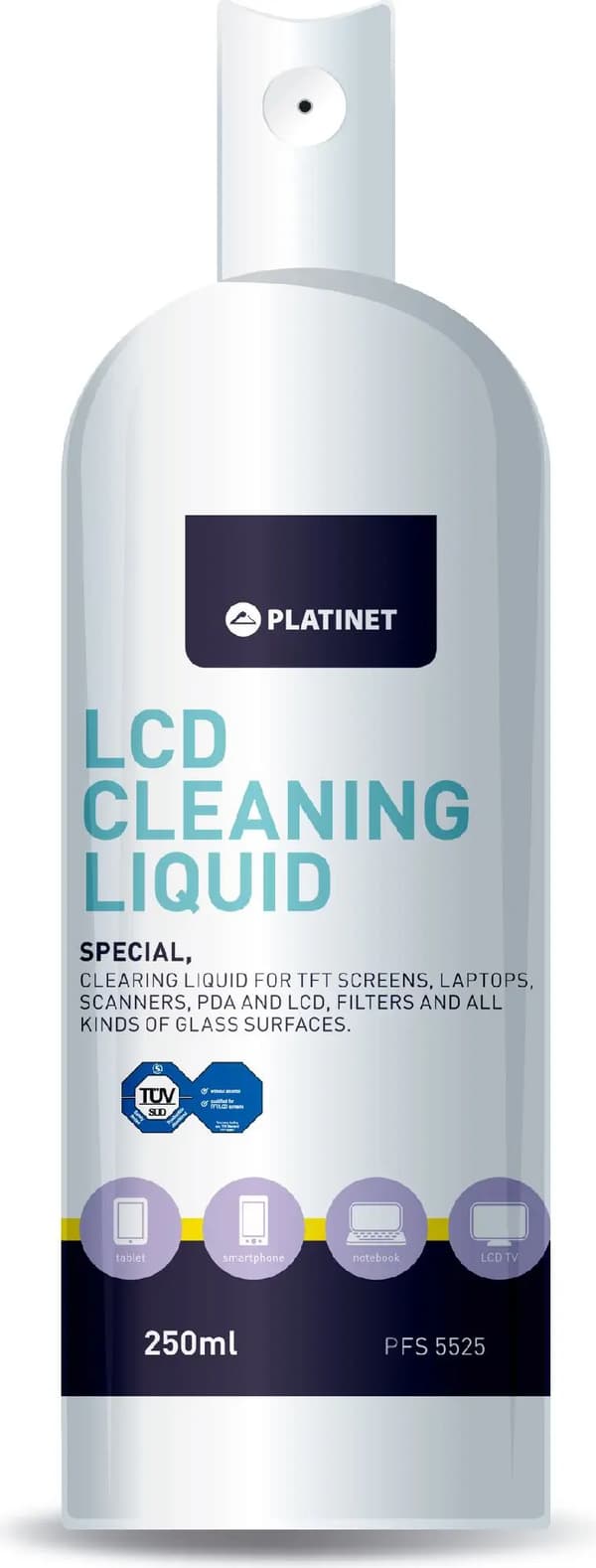 PLATINET LCD RENSEVÆSKE VÆSKE TIL LCD 250ML PFS5525 [42635]