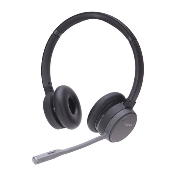 AGFEO Infinity Headset Trådløst Hovedbånd Kontor/Telefoncenter Bluetooth Sort