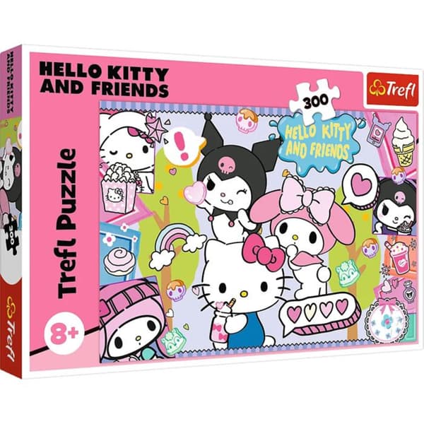 Palapeli 300 - Crazy Trio - Hello Kitty Trefl 23039
