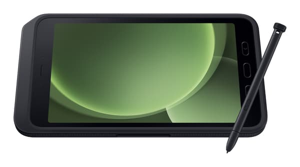 Samsung GALAXY Tab Active5 EE 8\" 5G 128GB svart/grön Android 14.0 surfplatta