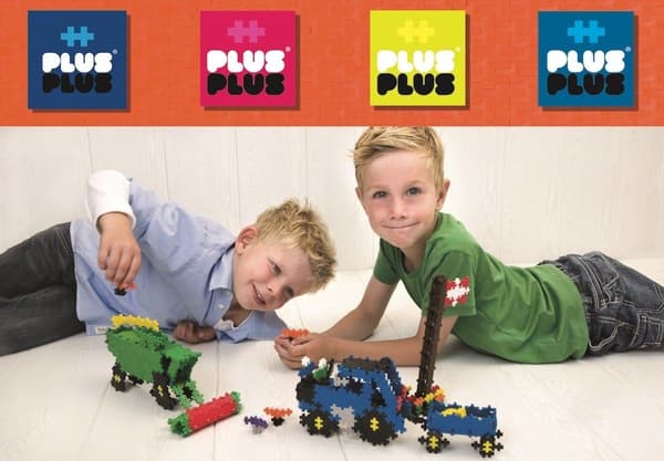 PlusPlus Plastikpuder PlusPlus Mini Neon 300 stk.