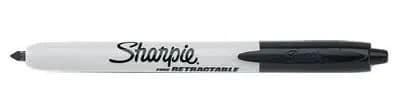 Sharpie RT markørsæt sort S0810840 /12 stk /