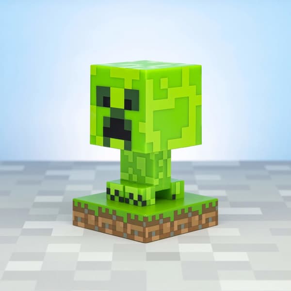 Minecraft Creeper Ikon Lys