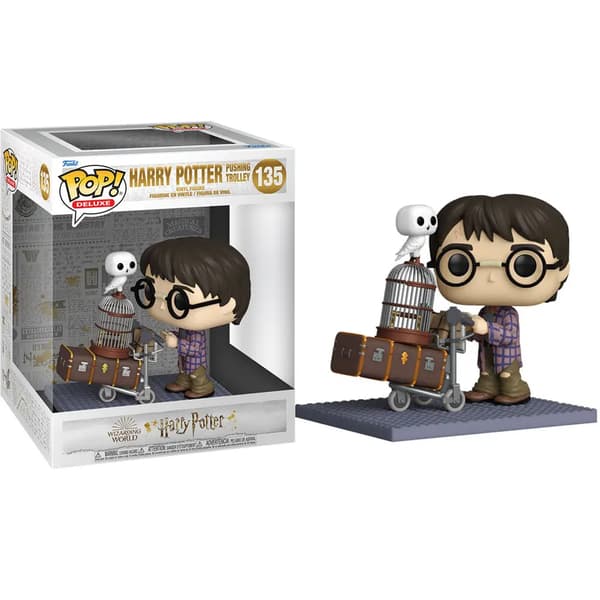 POP figur Harry Potter Anniversary Harry skubber vogn