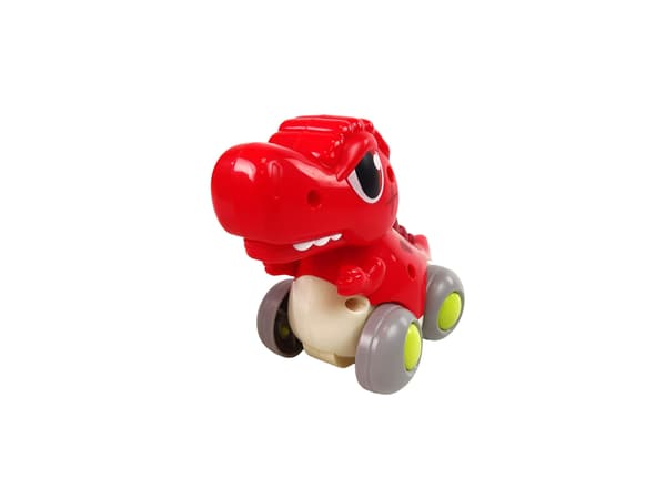 Dinosaurus T-Rex punainen