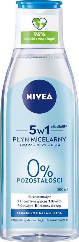 Nivea Misellivesi normaalille ja sekaiholle 200ml