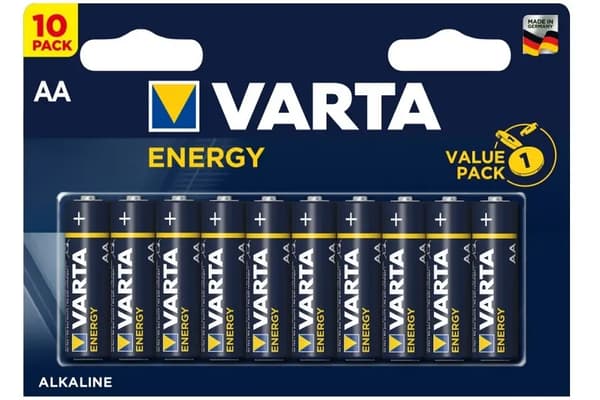 BATTERIER VARTA LR6 ENERGY Value Pack (4106) 10 stk